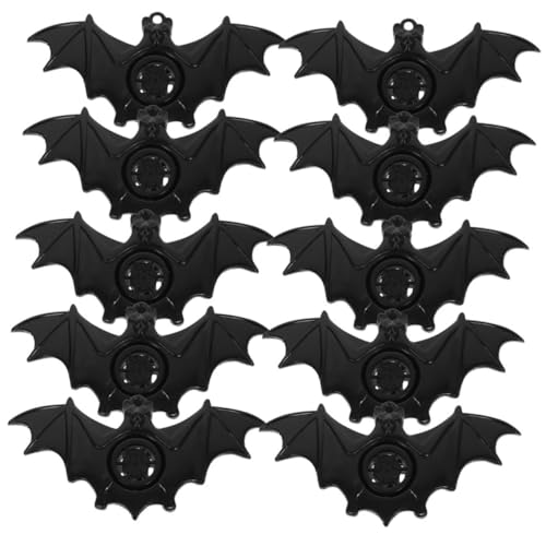 KOMBIUDA 25Pcs Bat Whistle Halloween Party Whistles for Fun Portable Bat Shaped Props for Birthday Festivals and Celebrations