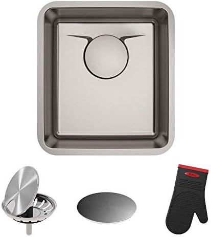 KRAUS Dex 17-Inch Undermount Single Bowl TRU16 Gauge Stainless St...