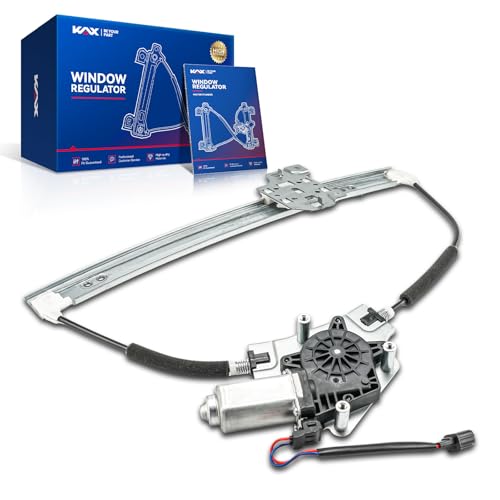 Image of KAX Front Right Power Window Regulator w /Motor Fit for Ford Escape 2008-2012 | for Mercury Mariner 2008-2011,Mazda Tribute 2008-2011 Front Right Passenger Side 751-297 Power Window Lifter(2-Pin)