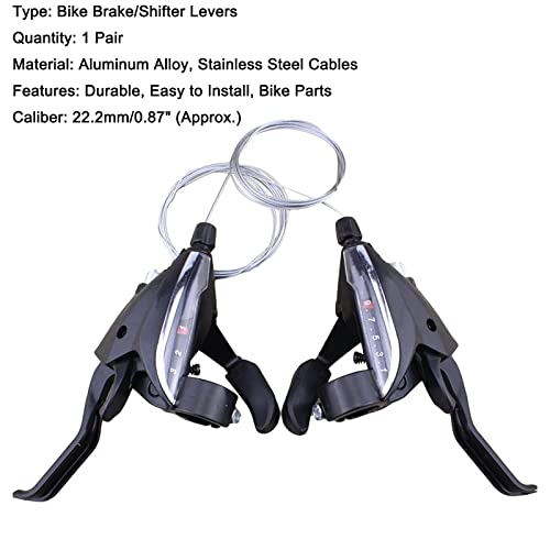 Fairedear Bike Shifter,8 Speed Right Brake Lever With Inner Cables,Ergonomic Handle For Mtb (8 Speed Right) #TOP6