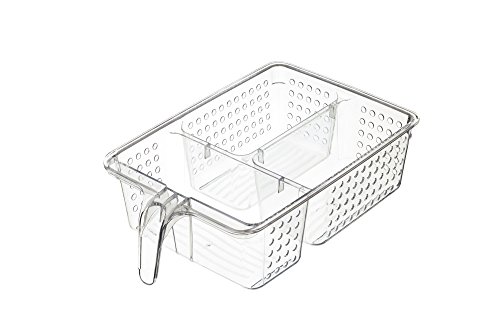 Kitchencraft gran nevera/armario organizador caja de almacenaje de plástico, 20,5 x 31 x 9 cm (8 