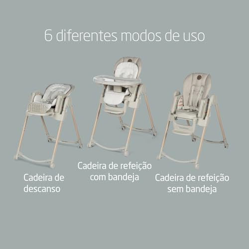 Maxi-Cosi, Cadeira de Refeição Minla, 0 a 60kg, Classic Oat