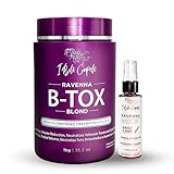 I Belli Capelli Ravenna Hair Straightening Kit – Blonde Hair B-tox & Repair Oil – Anti-Frizz, Intense Hydration, Shine – Formaldehyde-Free – B-otox Hair Treament For Blonde Hair (2-Pack)