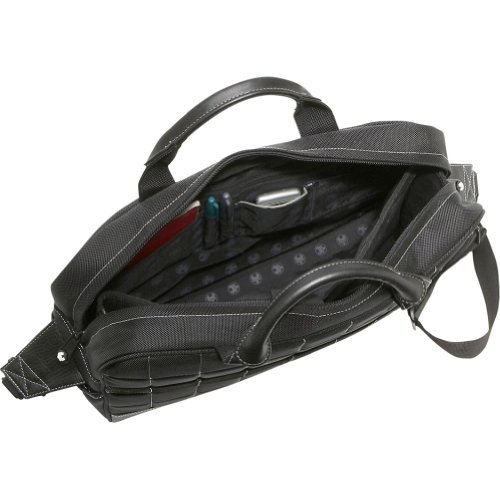 Mobile Edge Sumo Professional Laptop Briefcase Travel Computer Bag with Strap, Compatible with MacBook Pro 17 Inch and 16 Inch PC Laptops, SUMO89201, Black4