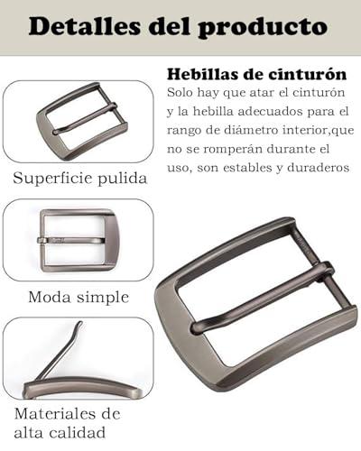 La Mejor Selección de Hebillas de cinturón para Hombre los 10 mejores. 21 Imagen adicional