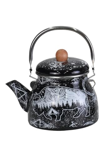 2.1 L Büyük Emaye Demlik Kettle