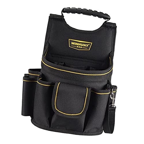 B Blesiya Bolsa de ferramentas Oxford resistente para eletricista cintura bolsa de ferramentas boca