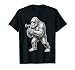 Blowing Wishes Bigfoot Dandelion Flower Sasquatch T-Shirt