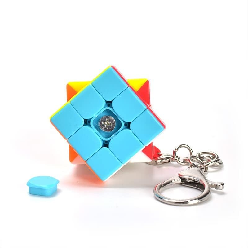 Amazon | 【プレゼントに最適】 マジックキューブ キーホルダー 3x3x3 