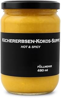 Kichererbsen Kokos Suppe 480ml (glutenfrei/vegan)