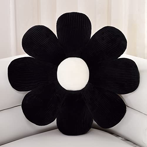 Zakun Flower- Shaped Throw Pillow, Daisy Pillow Flower Cushion, Aesthetic Daisy Flower Pillow Cute Flower Seating Cushion, Flower Room Décor Pillows For Sofa Couch Bed #TOP4
