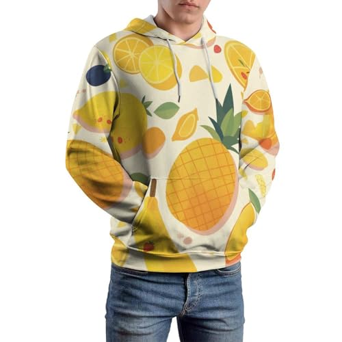 Sweatshirt ananas citron banane idéal pour vos sorties décontractées - 6