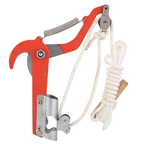 Qiter High-scissors with Rope Pulleys Pruning Shears Fruit Tree Shears Garden Agricultural Tools High-altitude Pruning Shears