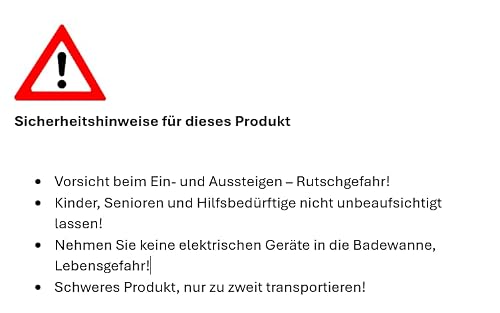 Badewanne Homry Badosan Riviera Design von Hoesch Acryl