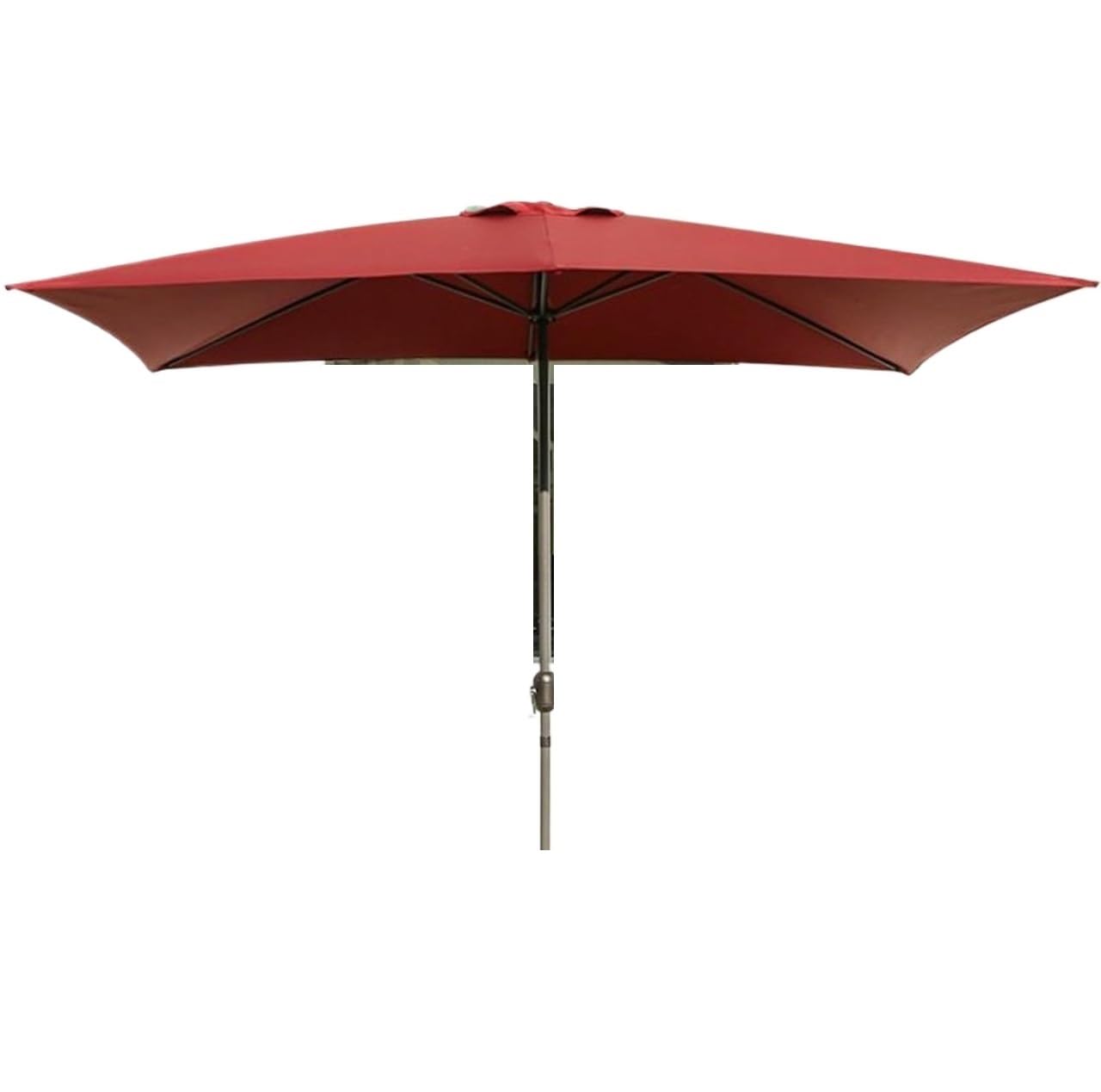 Parasol Ogrodowy, Parasol Plażowy, Parasol Tarasowy, Parasol Ogrodowy, Stolik Ogrodowy, Do Basenu Ogrodowego, Bez Podstawy, Parasol Ogrodowy, Parasol Tarasowy, Parasol Pl,Rosso-2 * 3m