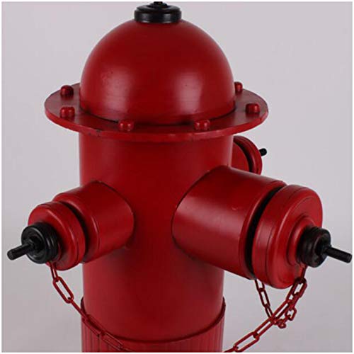 Z&X Fire Hydrant Statue Training Dog Puppy Pee Post Vintage Fire Hydrant Model For Outdoor Garden Patio Yard Ornament Decorations 21.6Inch Tall #TOP1