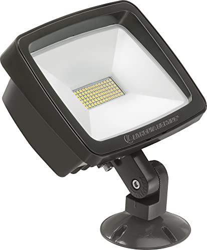 Lithonia Lighting TFX1 LED 40K MVOLT THK DDBXD M6 Flood Luminaire Knuckle Mount, 9.28-Inch, Dark Bronze
