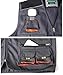 Yukirtiq Mens Tool Vest Carpenters Multi-Pocket Work Vest Workshop DIY Utility Vests, Dark Grey, L