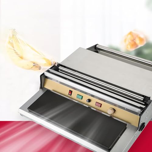 Máquina de envoltura manual de película adhesiva para conservación de alimentos, corte a alta temperatura para productos frescos y envasado