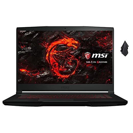Newest MSI GF63 Premium Gaming Laptop, 15.6" FHD Thin-Bezel Display,10th Gen Intel Quad-Core i5-10300H, 16GB RAM, 1TB SSD, GeForce GTX 1650 4GB, Backlit Keyboard, Windows 10