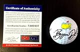 Bryson Dechambeau Signed Masters Titleist Golf Ball Psa/dna In The Presence Coa - Autographed Golf Balls