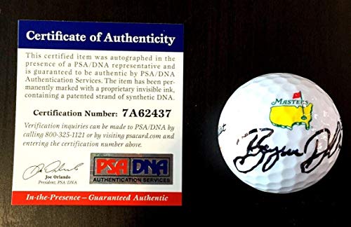 Bryson Dechambeau Signed Masters Titleist Golf Ball