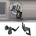 JeCar Multi-Functional Cellphone Holder, Radio Holder Walkie Talkie Mount Bracket for Jeep Wrangler, 2 in 1 Bolt-on Stand Bracket for 2018-2020 Jeep Wrangler JL JLU & 2020 Jeep Gladiator JT, Black