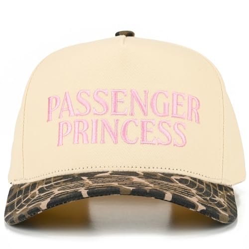 Premium Embroidered Hat | Passenger Princess Hat (US Alpha One Size Leopard/Natural)