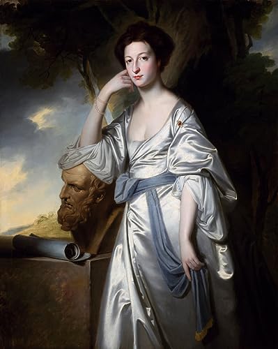 Toile Elizabeth Lady Blunt par George Romney pour salon 60x90cm