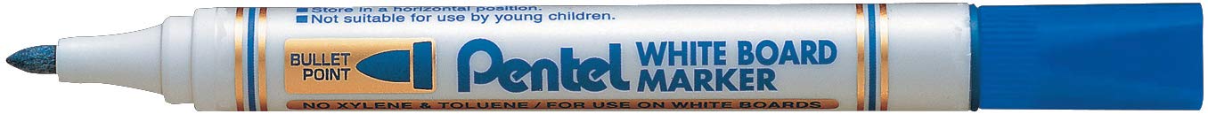 Pentel MW85-C Whiteboard Marker - Bullet Tip Blue