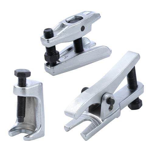 KATSU 3 Pièces Extracteur de Rotule Universel, Arrache Rotule Suspension pour Biellettes de Direction et Roulement, Extracteur de Joint à Rotule