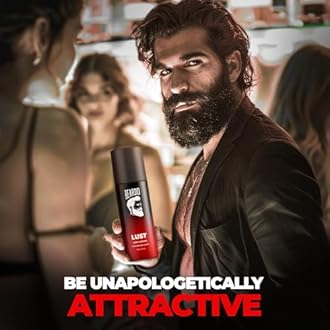 Beardo Power & Lust Perfume Body Spray (Set of 2) Get compliments with Long lasting Fougere, Aromatic Deodorant Brand | Christmas gift for men | Gift For Friends | Gift for Men