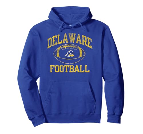 Delaware Fightin' Blue Hens Football Intensity Royal Pullover Hoodie