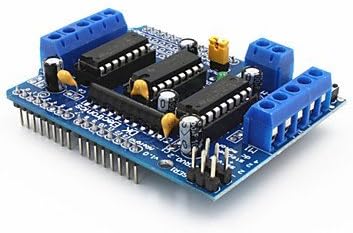 Anil Electronics Store L293d Motor Drive Shield for Arduino Uno Mega2560, Black (L293d)