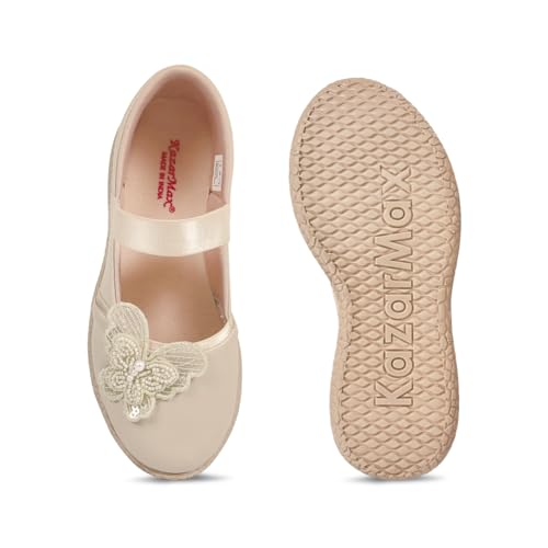 Image of KazarMax Kids Girls Floral Ballet Flat Ballerina