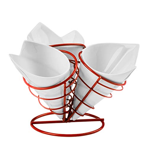 Cône frites Premier Housewares avec présentoir de table
