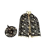 Kleidung für halloween – dieser kostümumhang ist ideal für jedes mittelalterliche cosplay, hexe, zauberin, cosplay-event, halloween-mottoparty oder rollenspiel, halloween-kostüm