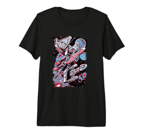 T-shirt Star Wars Millennium Falcon X-Wing le cadeau parfait pour surprendre un grand fan