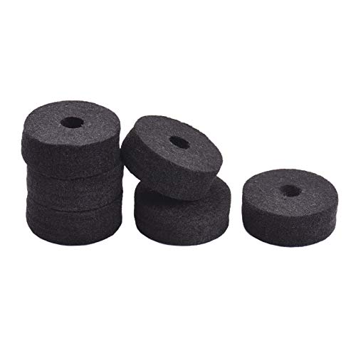 Homesen 23 peças Acessórios de Substituição de Pratos peças de Bateria com Suporte de Pratos de Felt