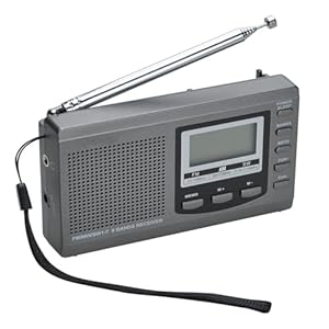COVVY BL-023 9-Band Tragbarer Radioempfänger Grau