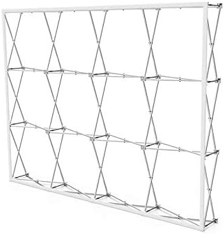 DSM TM 10 Pop-up Tension Fabric Trade Show Display Booth Frame Stand Pop up with Free Carry Oxford Bag