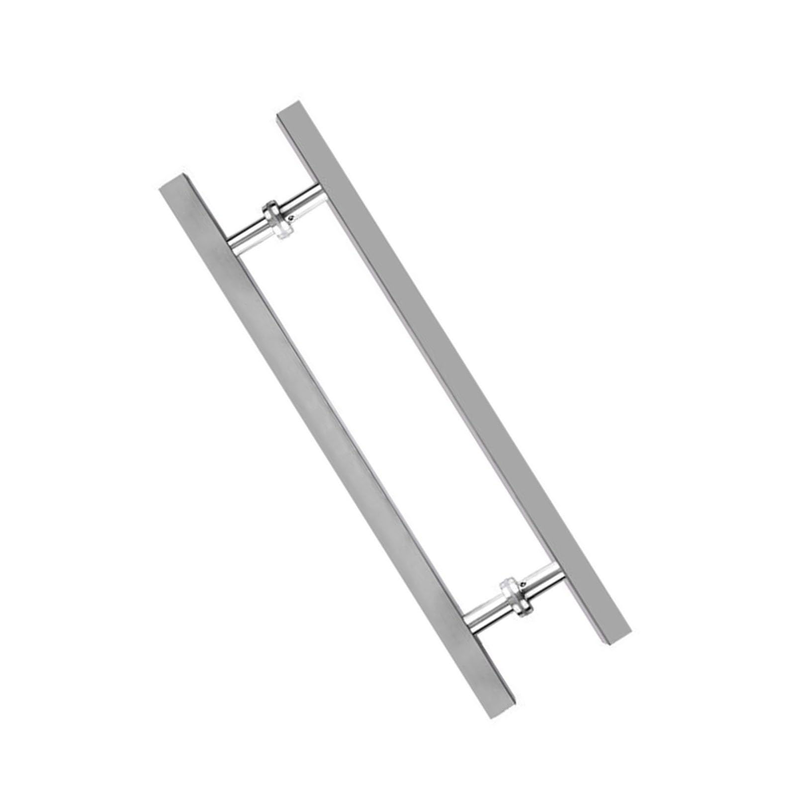 GYRAZXS HShaped Barn Door Handle for Sliding Interior/Exterior Doors 50cm Hole SpacingIdeal for Shops Shower Rooms & ShedsDurable & Stylish Door Hardware