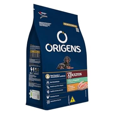 Adimax Ração Origens Para Cães Adultos De Raças Pequenas Sabor Frango E Cereais - 10.1 Kg (Pacote De 1)