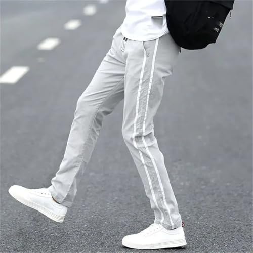 Men Long Casual Pants Slim Fit Baggy Streetwear Stylish Cotton Wide Pocket Trousers2