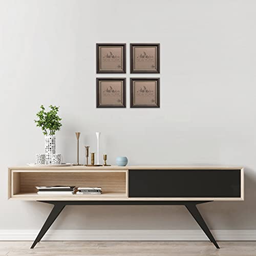 4X4 Picture Frame Square - Tabletop/Wall Instagram Prints Frames By Ecohome #TOP3