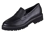 semler damenschuhe untergröße material: Obermaterial: Leder Semler Slipper & Mokassin Elena Schwarz 45