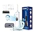 Produktbild Howeryoll Munddusche Kabellos, Zahndusche mit LCD Bildschirm Speicherfunktion, 7 Stück Düsen, 260ML Wassertank, 10 Modi Oral Irrigator Elektrische Zahnreiniger, IPX7 Wasserdicht für Zuhause Reise