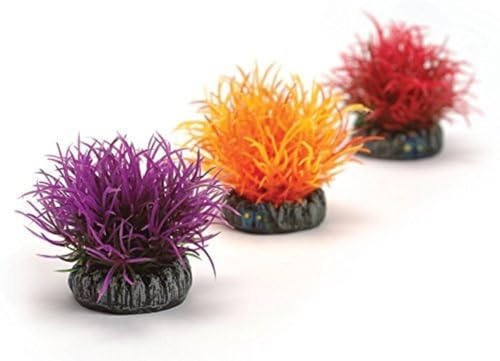 Image of biOrb Aquatic Color Ball, Set of 3, Colorful and Durable Aquarium Decorations, Purple /Red /Orange