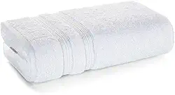 KARSTEN - TOALHA DE BANHO UNIKA - BRANCO