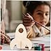 Milisten 5pcs Unpainted Wooden Rocket Toys for Craft Projects Boys and Girls Creative Painting Activities Safe Sturdy Material Fun and Educational Decorative Graffiti Toys